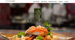 Desktop Screenshot of culinaireintl.com
